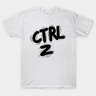 CTRL Z Pin T-Shirt